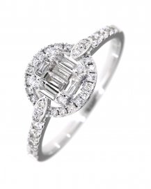 BAGUETTE DIAMOND RING (TR3115)