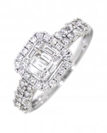 BAGUETTE DIAMOND RING (TR3116)