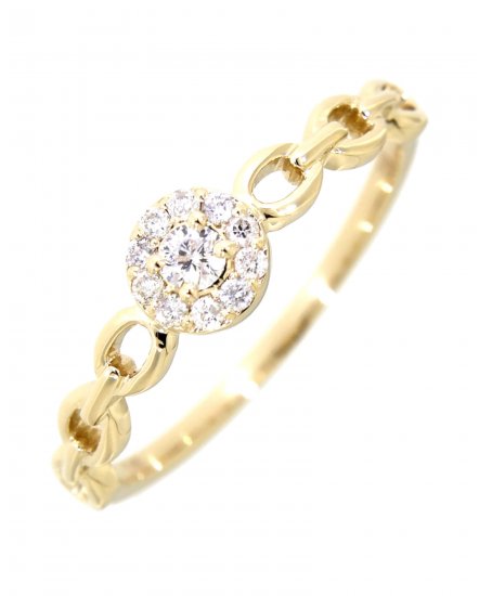 LINK STYLE DIAMOND RING (TR3119)