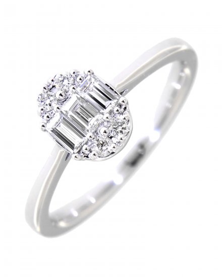 BAGUETTE DIAMOND RING (TR3123)