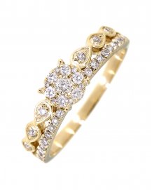 CLUSTER DIAMOND RING (TR3126)