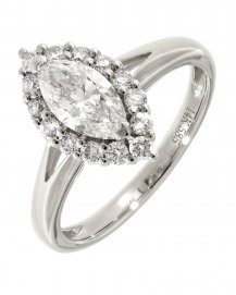 MARQUISE DIAMOND ENGAGEMENT RING (TR3152)