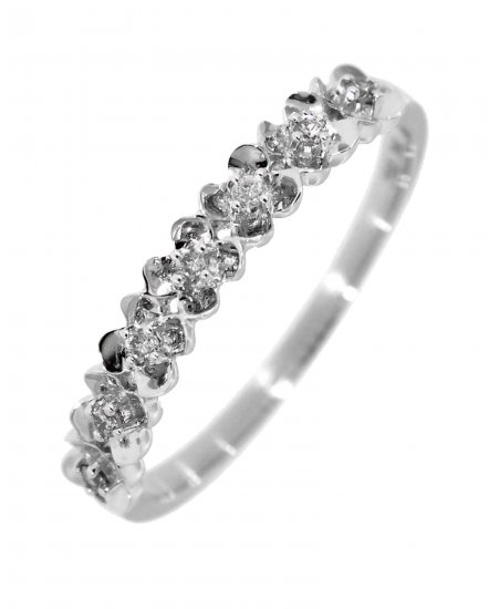 FLORAL STYLE DIAMOND BAND (TR3157)