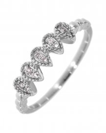 PEAR STYLE DIAMOND RING (TR3162)