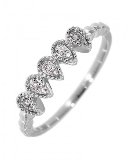 PEAR STYLE DIAMOND RING (TR3162)