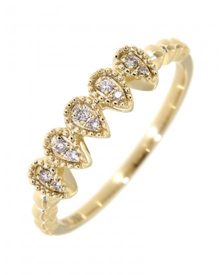 PEAR STYLE DIAMOND RING (TR3162)