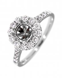 SEMI MOUNT DIAMOND ENGAGEMENT RING (TR3174)
