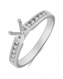 SEMI MOUNT DIAMOND ENGAGEMENT RING (TR3183A)