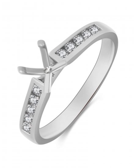 SEMI MOUNT DIAMOND ENGAGEMENT RING (TR3183A)