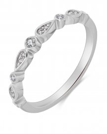 PEAR STYLE DIAMOND BAND (TR3209)