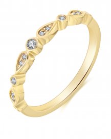 PEAR STYLE DIAMOND BAND (TR3209)