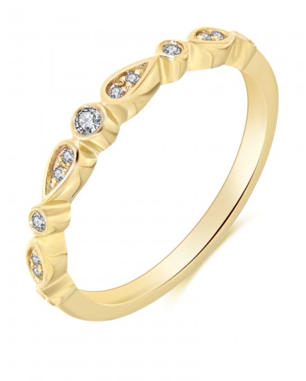 PEAR STYLE DIAMOND BAND (TR3209)