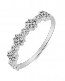 FLORAL STYLE DIAMOND BAND (TR3223)