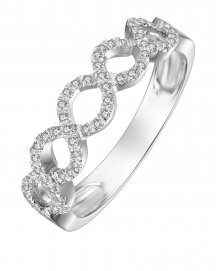 CRISS CROSS STYLE DIAMOND BAND (TR3231)