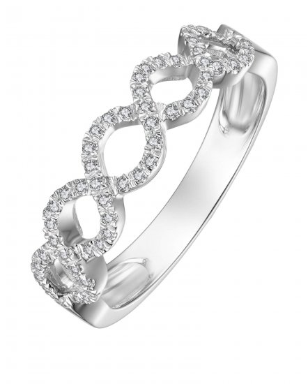 CRISS CROSS STYLE DIAMOND BAND (TR3231)