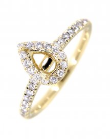 SEMI MOUNT DIAMOND ENGAGEMENT RING (TR3258A)