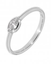 MARQUISE SOLITAIRE DIAMOND RING (TR3274)