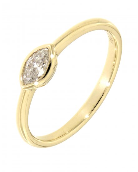 MARQUISE SOLITAIRE DIAMOND RING (TR3274)
