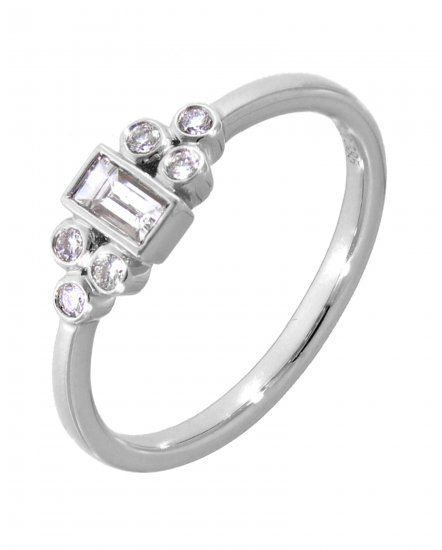 BAGUETTE DIAMOND RING (TR3284)