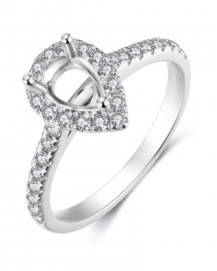 SEMI MOUNT DIAMOND ENGAGEMENT RING (TR3285A)