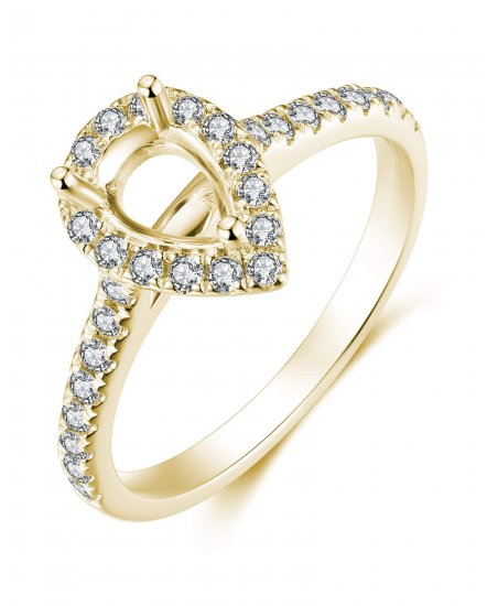 SEMI MOUNT DIAMOND ENGAGEMENT RING (TR3285A)