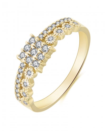 SQUARE DIAMOND RING (TR3287)