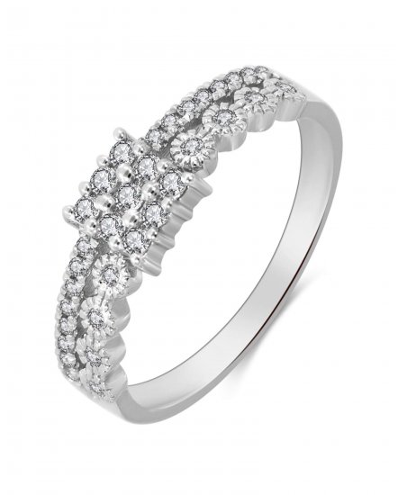 SQUARE DIAMOND RING (TR3287)