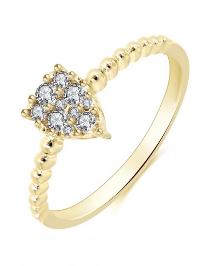 PEAR DIAMOND RING (TR3289)