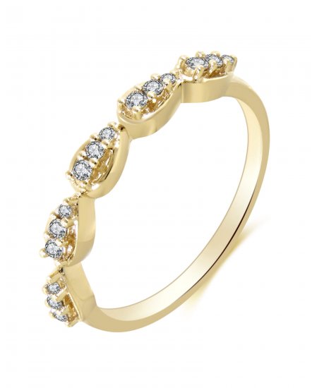 PEAR STYLE DIAMOND BAND (TR3326)