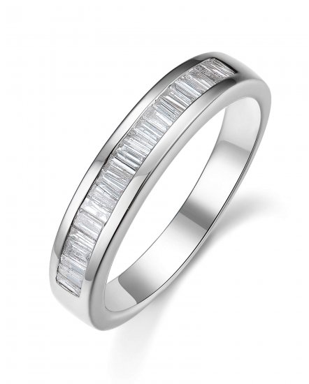 COLORED STONE DIAMOND BAND (TR3343)