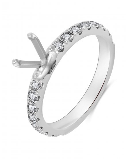 SEMI MOUNT DIAMOND ENGAGEMENT RING (TR3359)