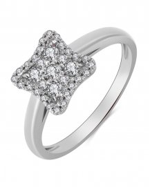 SQUARE DIAMOND RING (TR3384)