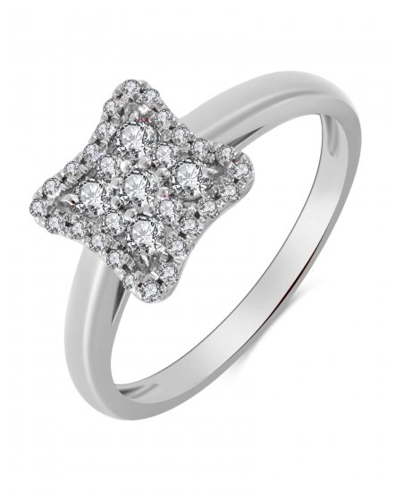 SQUARE DIAMOND RING (TR3384)