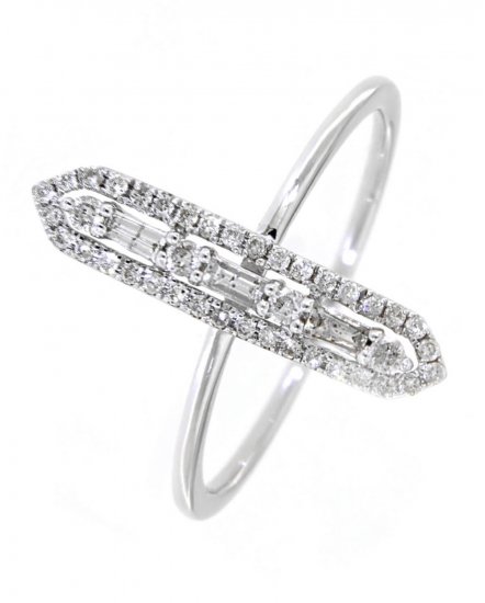 BAGUETTE DIAMOND RING (TR3399)