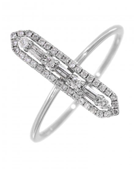 BAGUETTE DIAMOND RING (TR3399)