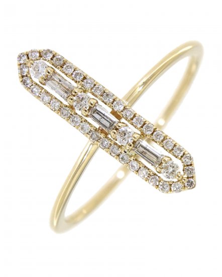 BAGUETTE DIAMOND RING (TR3399)