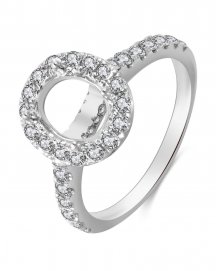 SEMI MOUNT DIAMOND ENGAGEMENT RING (TR3405)