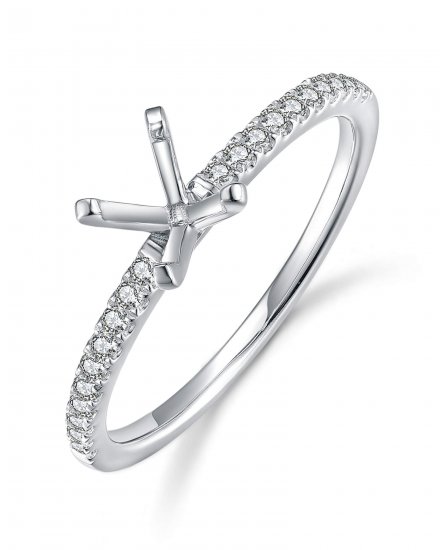 SEMI MOUNT DIAMOND ENGAGEMENT RING (TR3410A)