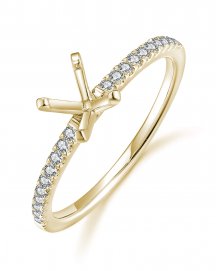 SEMI MOUNT DIAMOND ENGAGEMENT RING (TR3410A)
