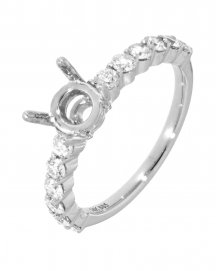 SEMI MOUNT DIAMOND ENGAGEMENT RING (TR3412A)