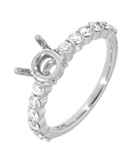 SEMI MOUNT DIAMOND ENGAGEMENT RING (TR3412A)