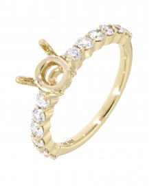SEMI MOUNT DIAMOND ENGAGEMENT RING (TR3412A)