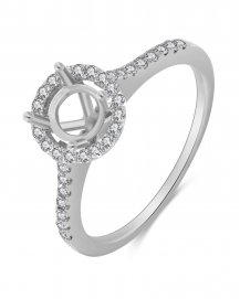 SEMI MOUNT DIAMOND ENGAGEMENT RING (TR3416A)