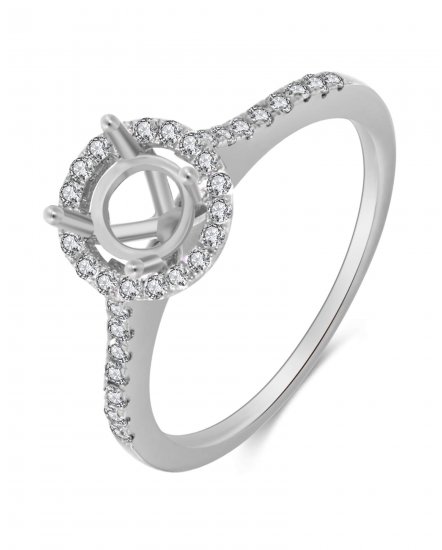SEMI MOUNT DIAMOND ENGAGEMENT RING (TR3416A)