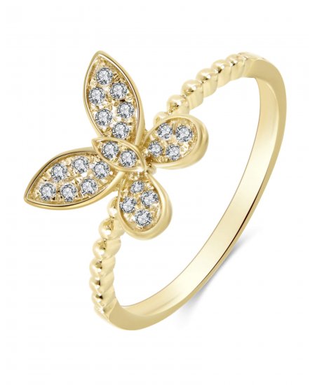 BUTTERFLY DIAMOND RING (TR3417)