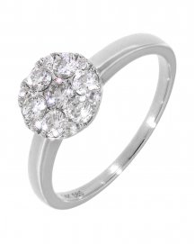 CLUSTER DIAMOND RING (TR3420)