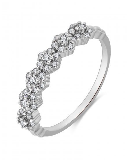 FLORAL STYLE DIAMOND RING (TR3430)