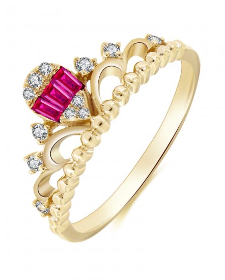 CROWN DIAMOND RING (TR3458)