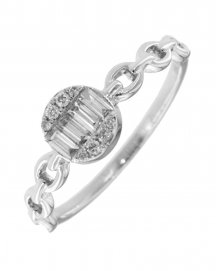 BAGUETTE DIAMOND RING (TR3461)
