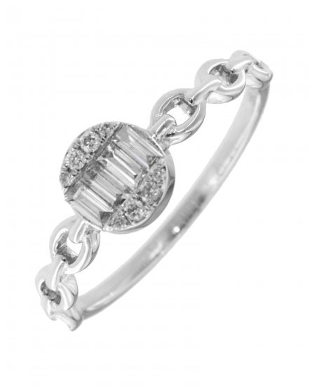 BAGUETTE DIAMOND RING (TR3461)